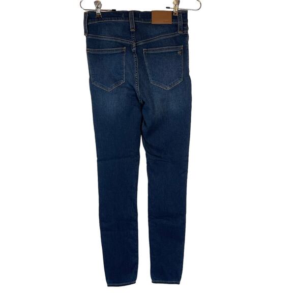 Madewell 9" Mid-Rise Skinny Jeans in Campton Size 25 - Picture 6 of 10